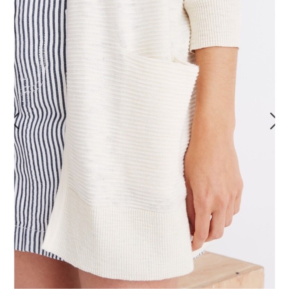 Madewell Ryder Cream Open Cardigan - Picture 4 of 7